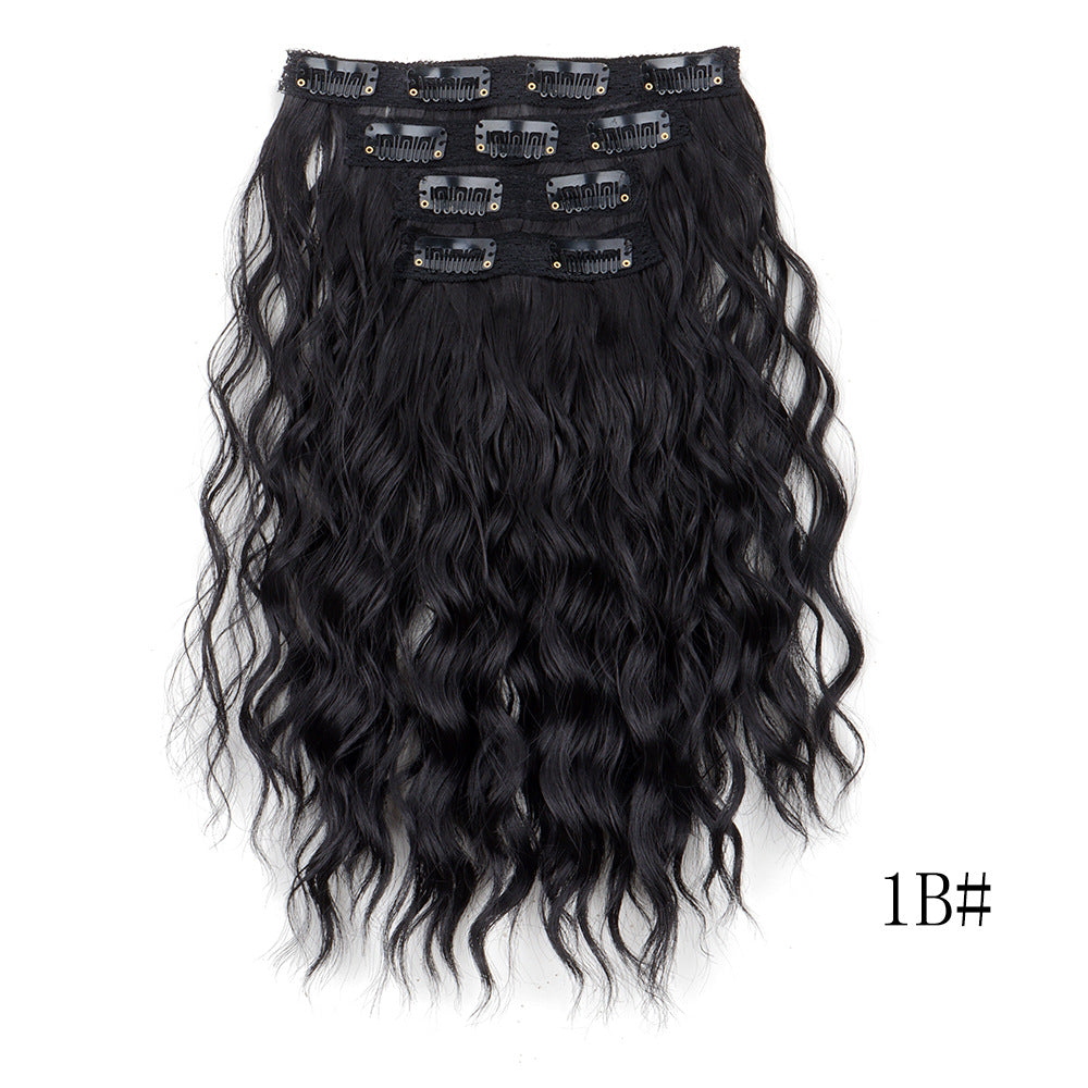 Wavy Clip-in Hair Extensions 4-Piece