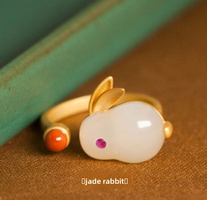 Wavy Geometric Ring Set
