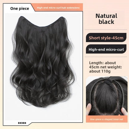 Wavy Hair Extension Piece