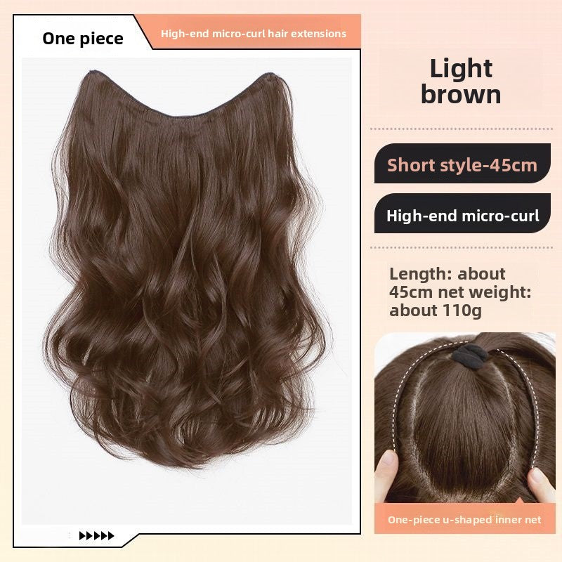 Wavy Hair Extension Piece