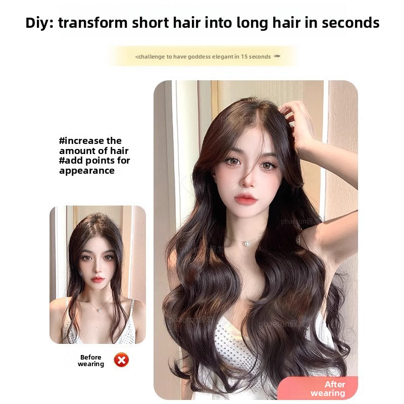 Wavy Hair Extension Piece