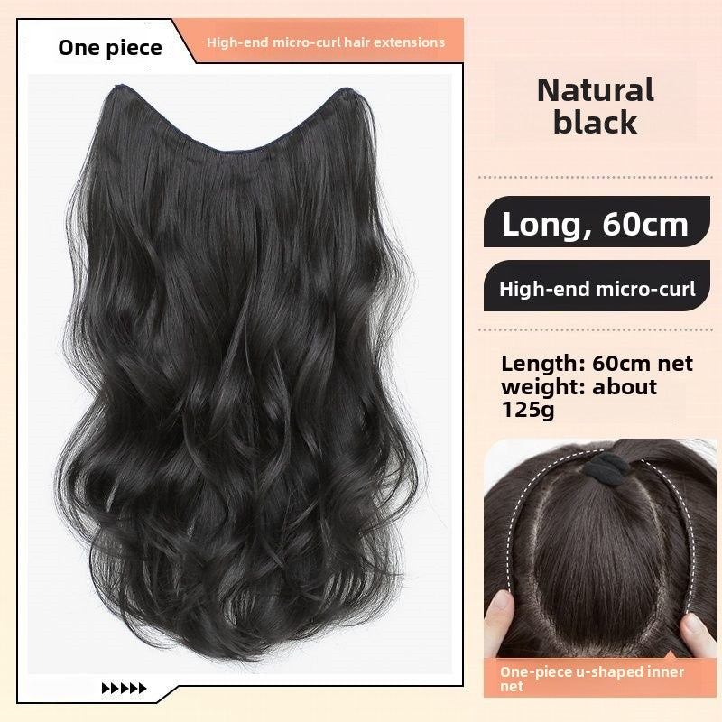 Wavy Hair Extension Piece