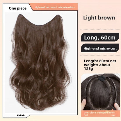 Wavy Hair Extension Piece