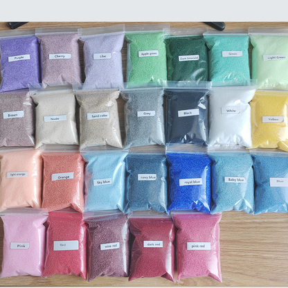 Wax beads