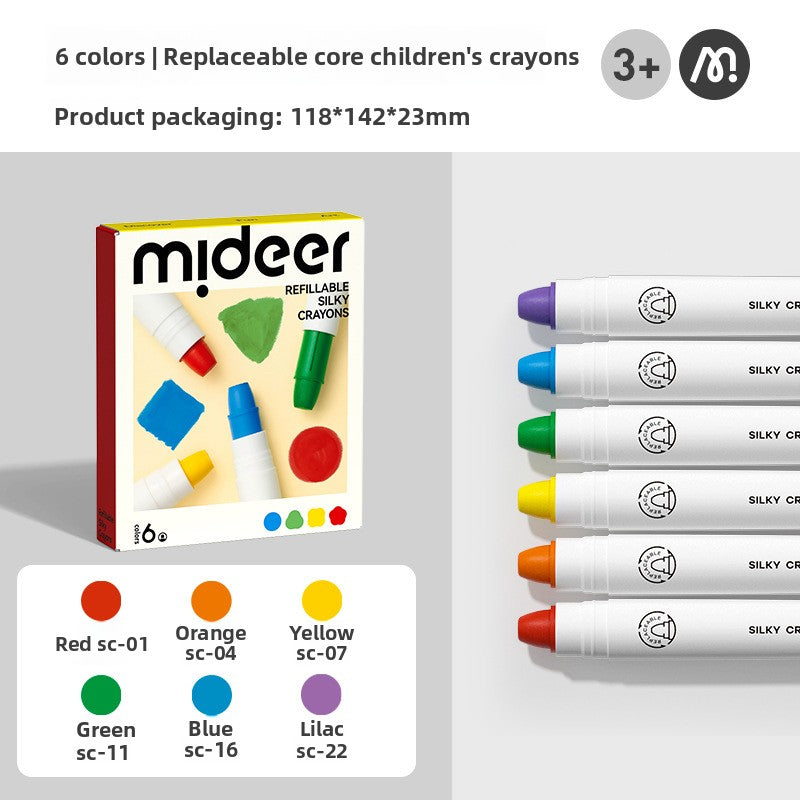 wax crayons
