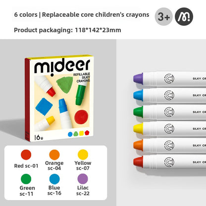 wax crayons