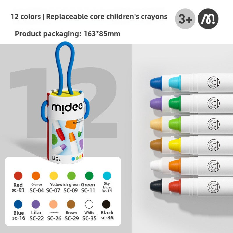 wax crayons