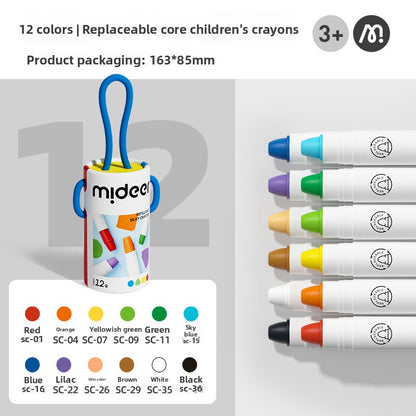 wax crayons