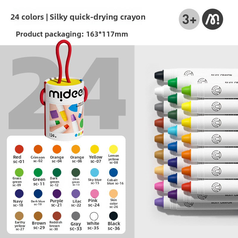 wax crayons