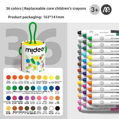 wax crayons