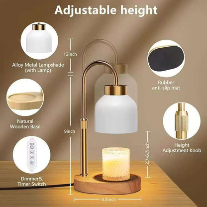Wax-melting lamp