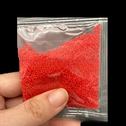 Wax sand candle particles