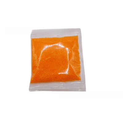 Wax sand candle particles