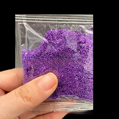 Wax sand candle particles