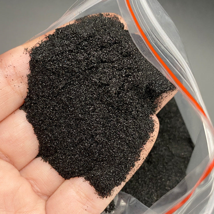 Wax sand candle particles
