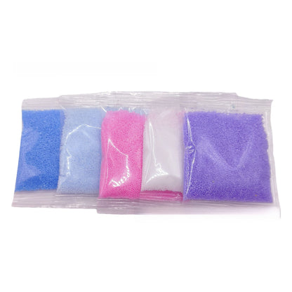 Wax sand candle particles