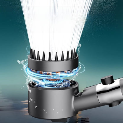 Wear Spray Booster Shower Hair Dryer Nozzle Ultra-High Pressure Shower Head Massage Bathroom Bath Heater Bath Shower Head
