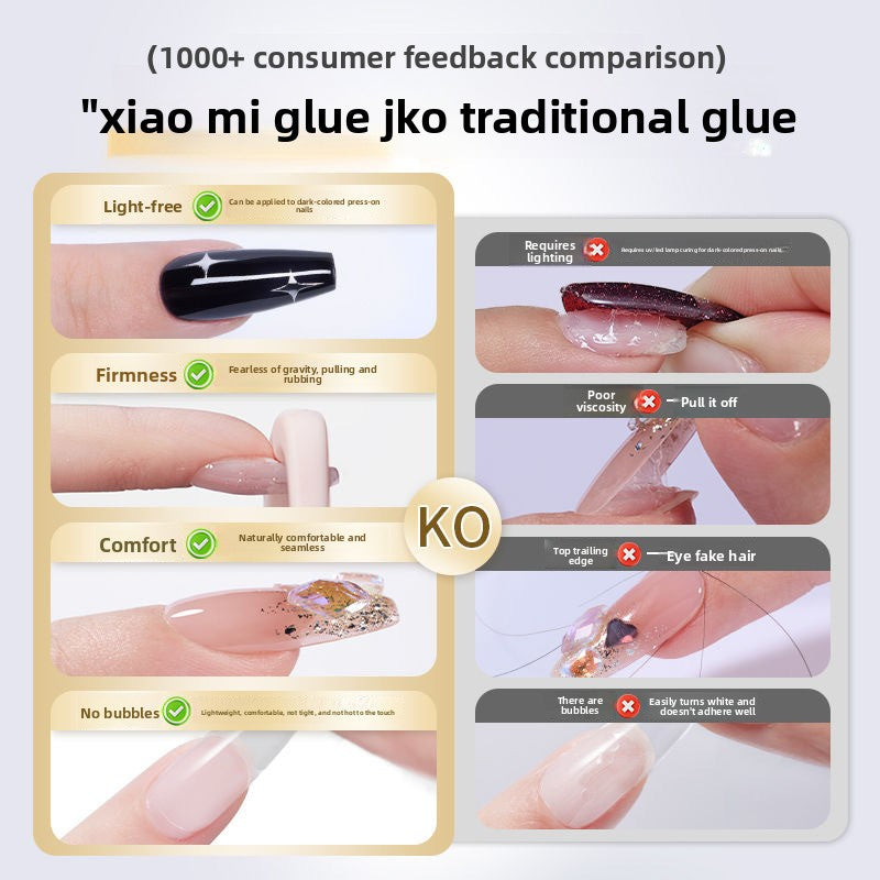Wear the no-bake soft tube of millet glue