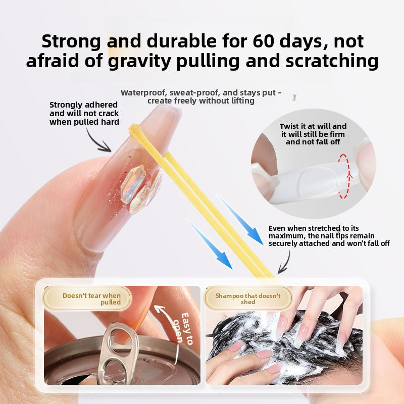 Wear the no-bake soft tube of millet glue