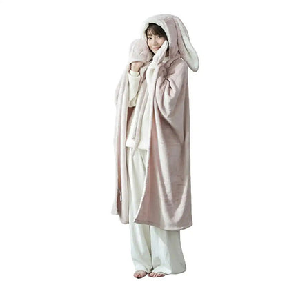 Wearable cloak blanket