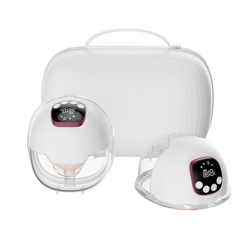 Wearable electric breast pump