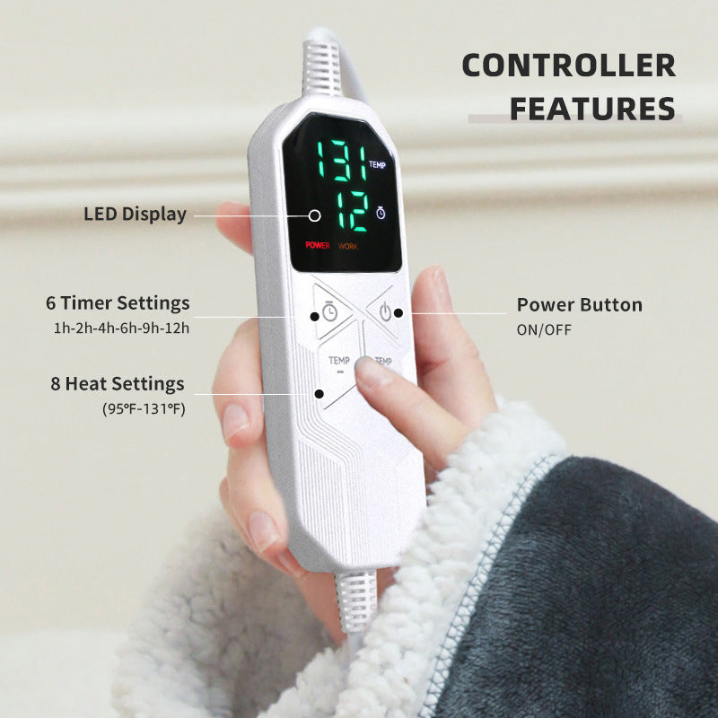 Wearable heating blanket