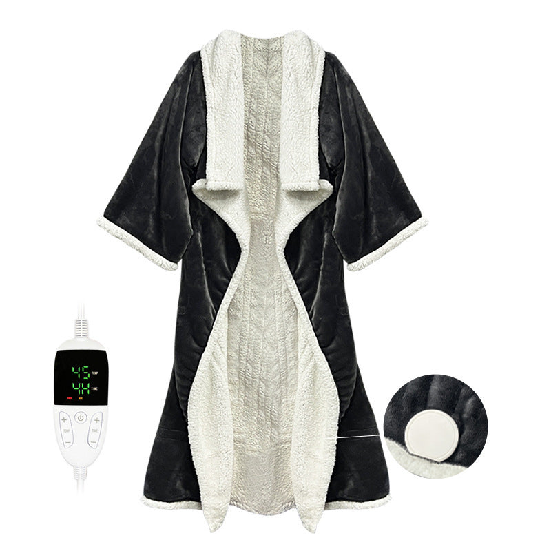 Wearable heating blanket