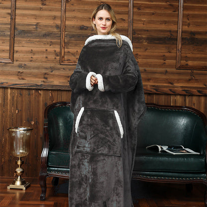 Wearable nap blanket