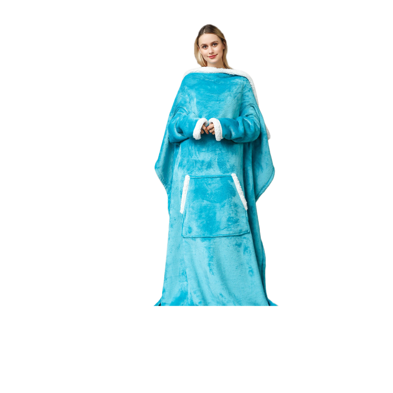 Wearable nap blanket