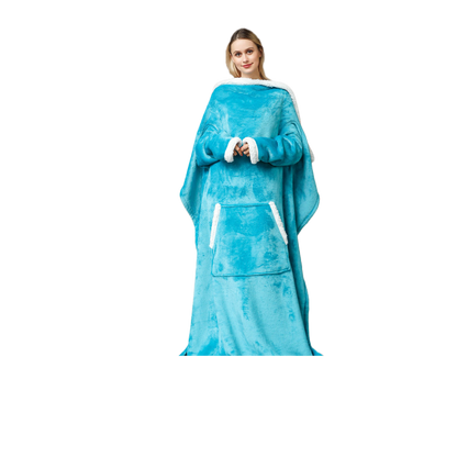 Wearable nap blanket