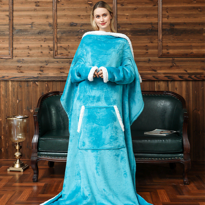 Wearable nap blanket