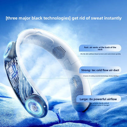 Wearable Neck Fan with Long Battery Life