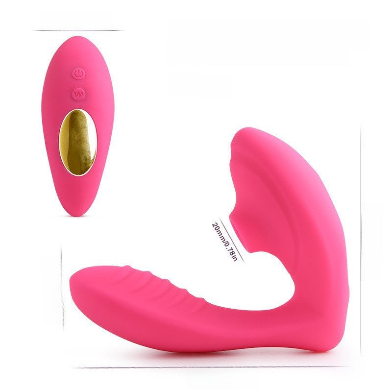 Wearable Sucking Vibrator for G-Spot and Clitoral Stimulation