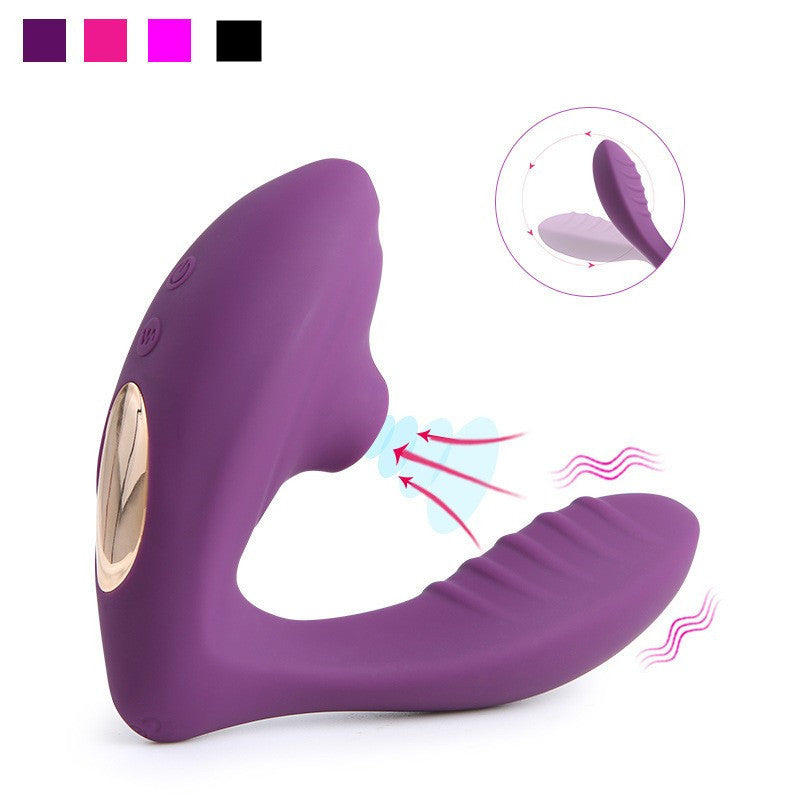 Wearable Sucking Vibrator for G-Spot and Clitoral Stimulation