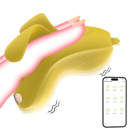 Wearing a vibration device on the finger