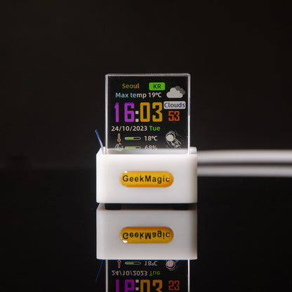 Weather Clock Display
