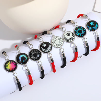Weaving elastic bracelet