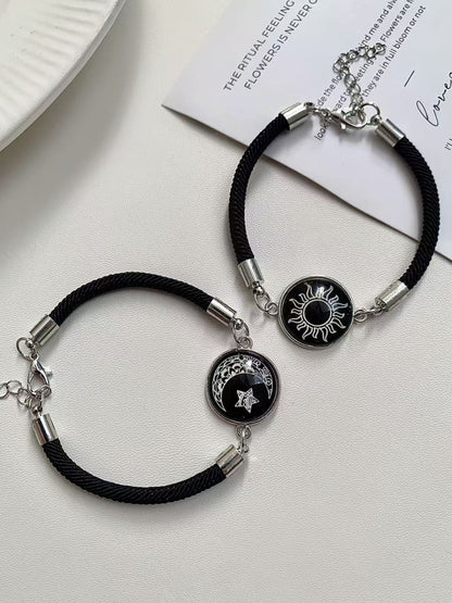 Weaving elastic bracelet