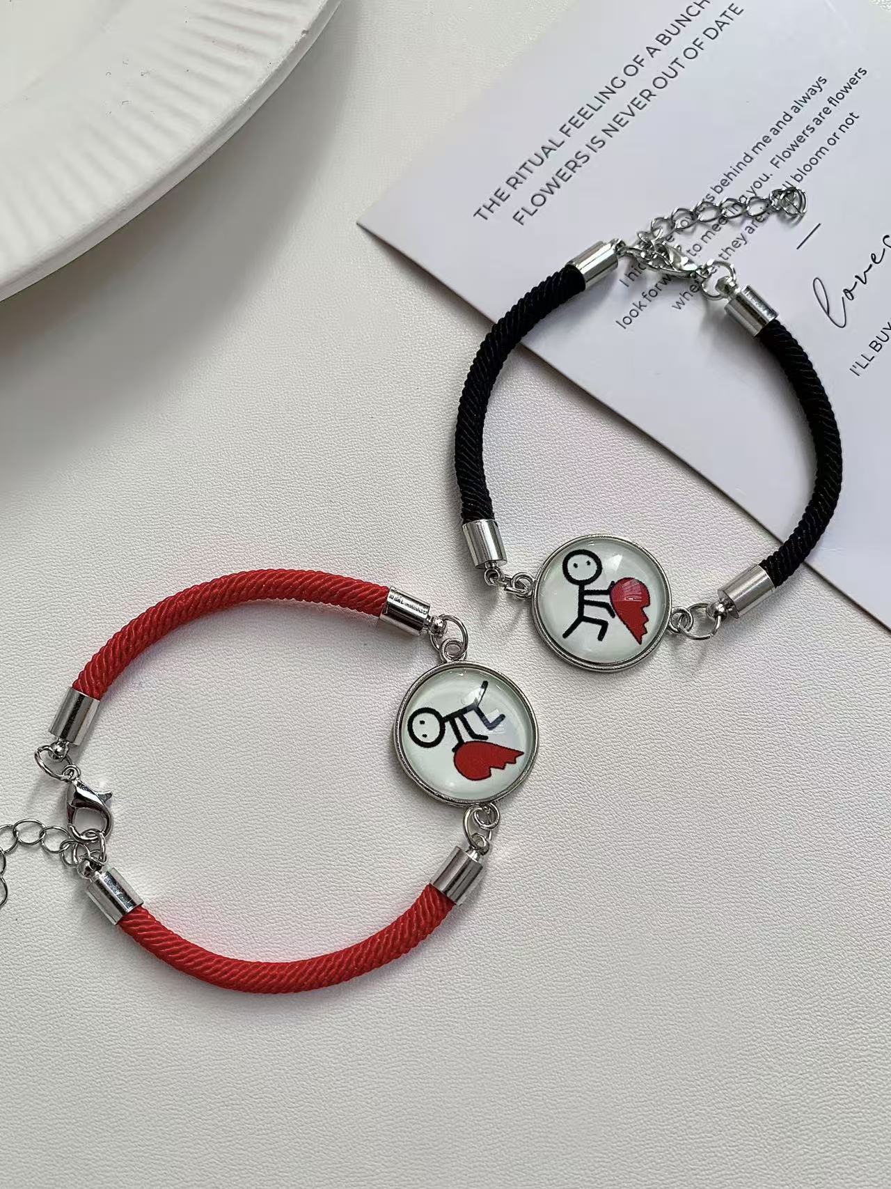Weaving elastic bracelet