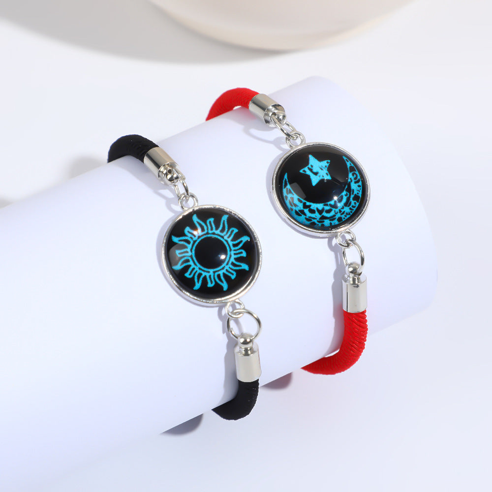 Weaving elastic bracelet