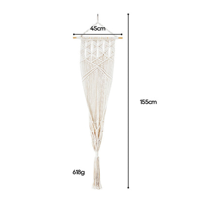 Weaving fringed tapestries