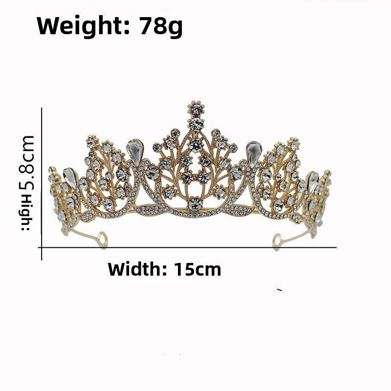 Wedding crown headdress