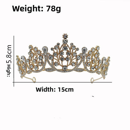 Wedding crown headdress