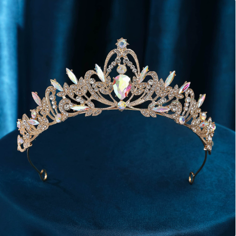 Wedding Crystal Crown Hair Accessory