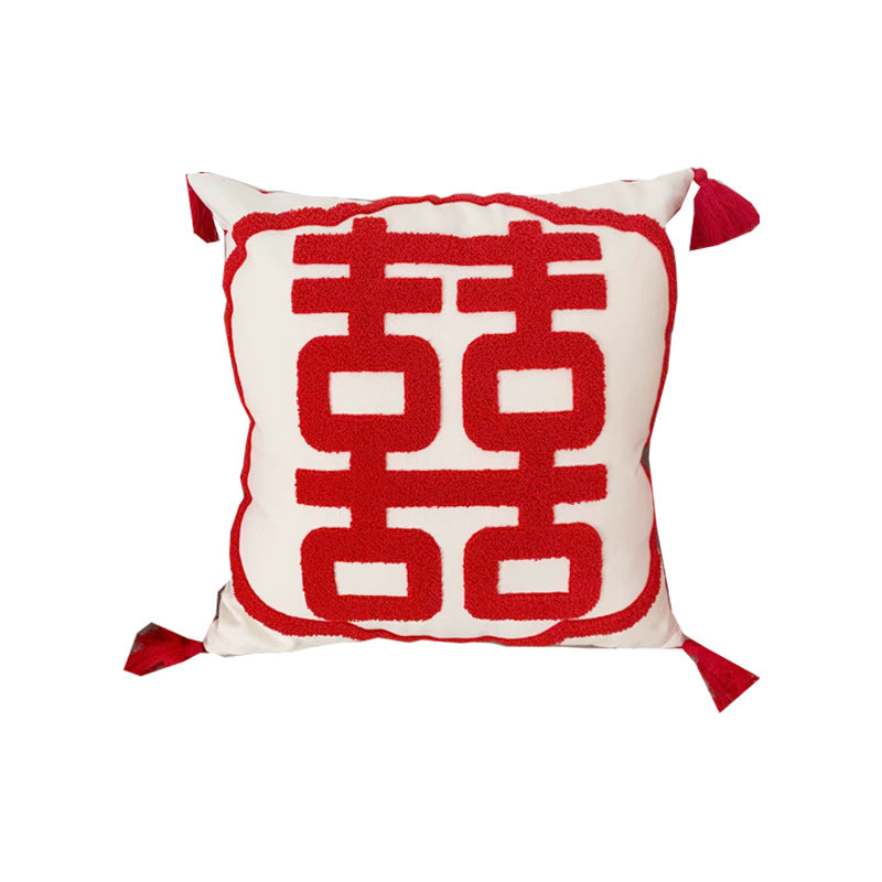 Wedding Decorative Square Pillow Pair