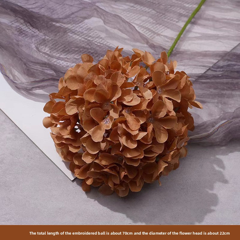 Wedding single lollipop simulation hydrangea