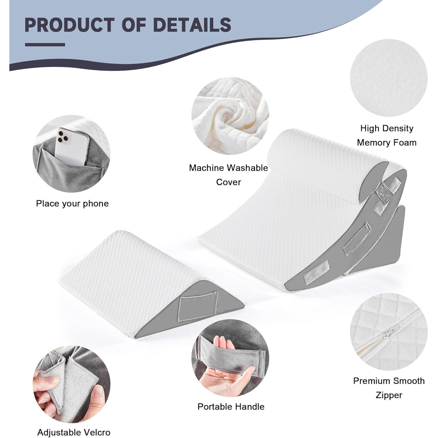 Wedge Pillow Set