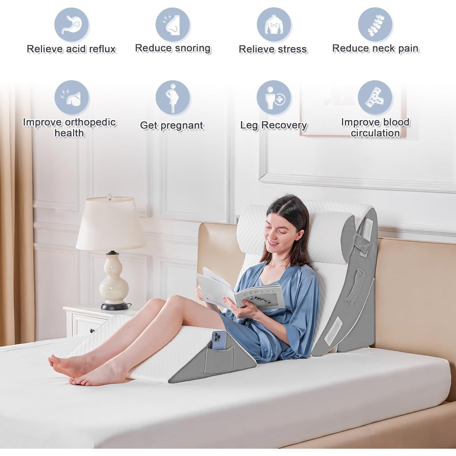 Wedge Pillow Set