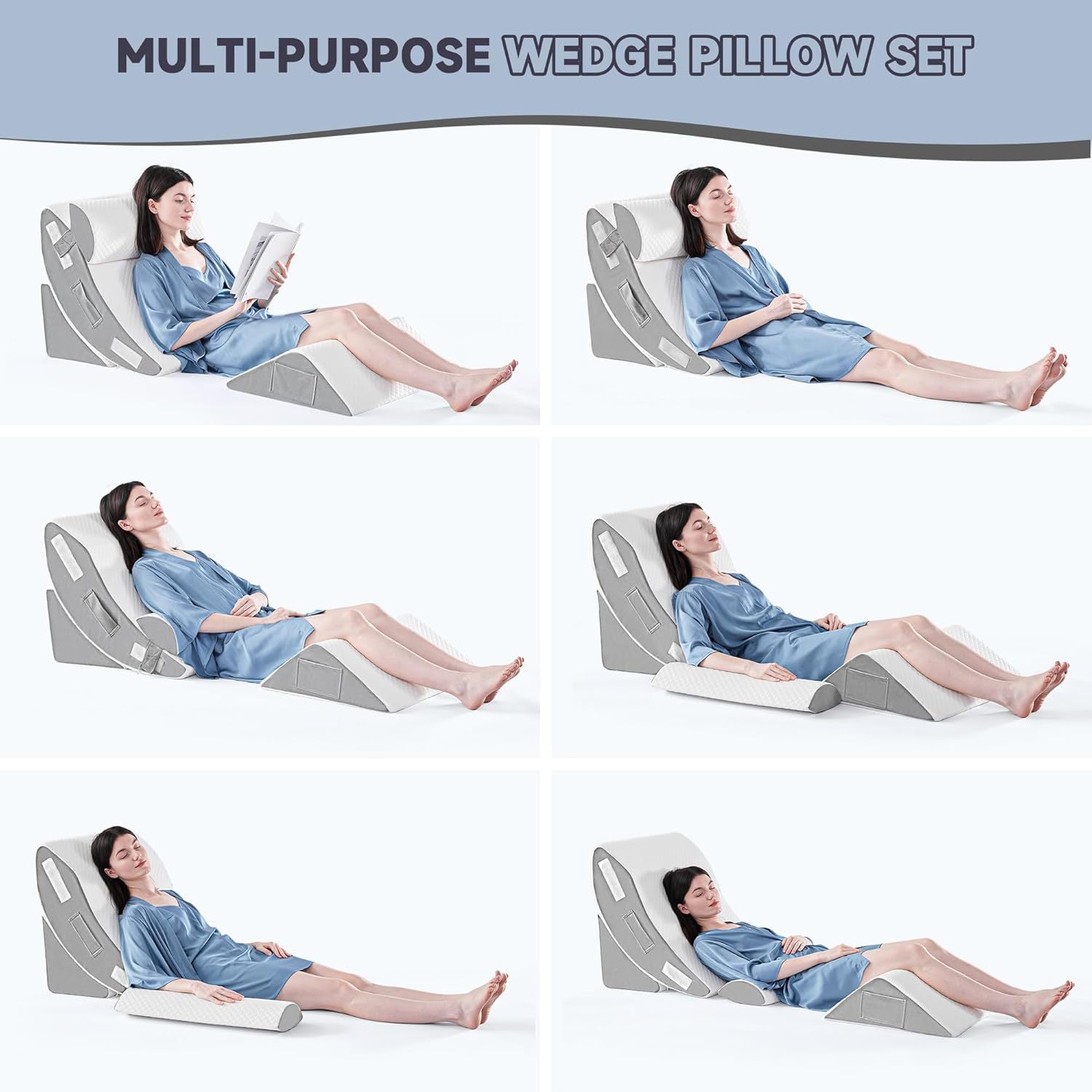Wedge Pillow Set