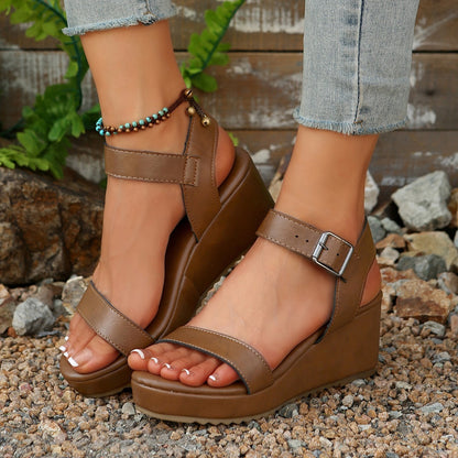 Wedge sandals
